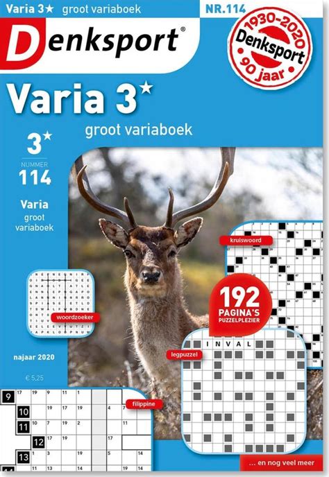 soorten puzzels denksport.
